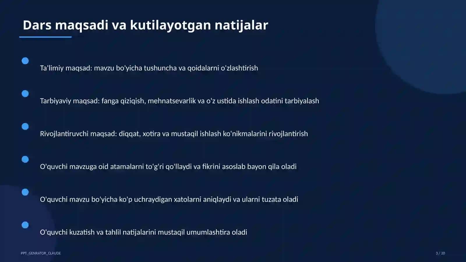 Interfaol metodlar: Klaster va Aqliy hujum 3