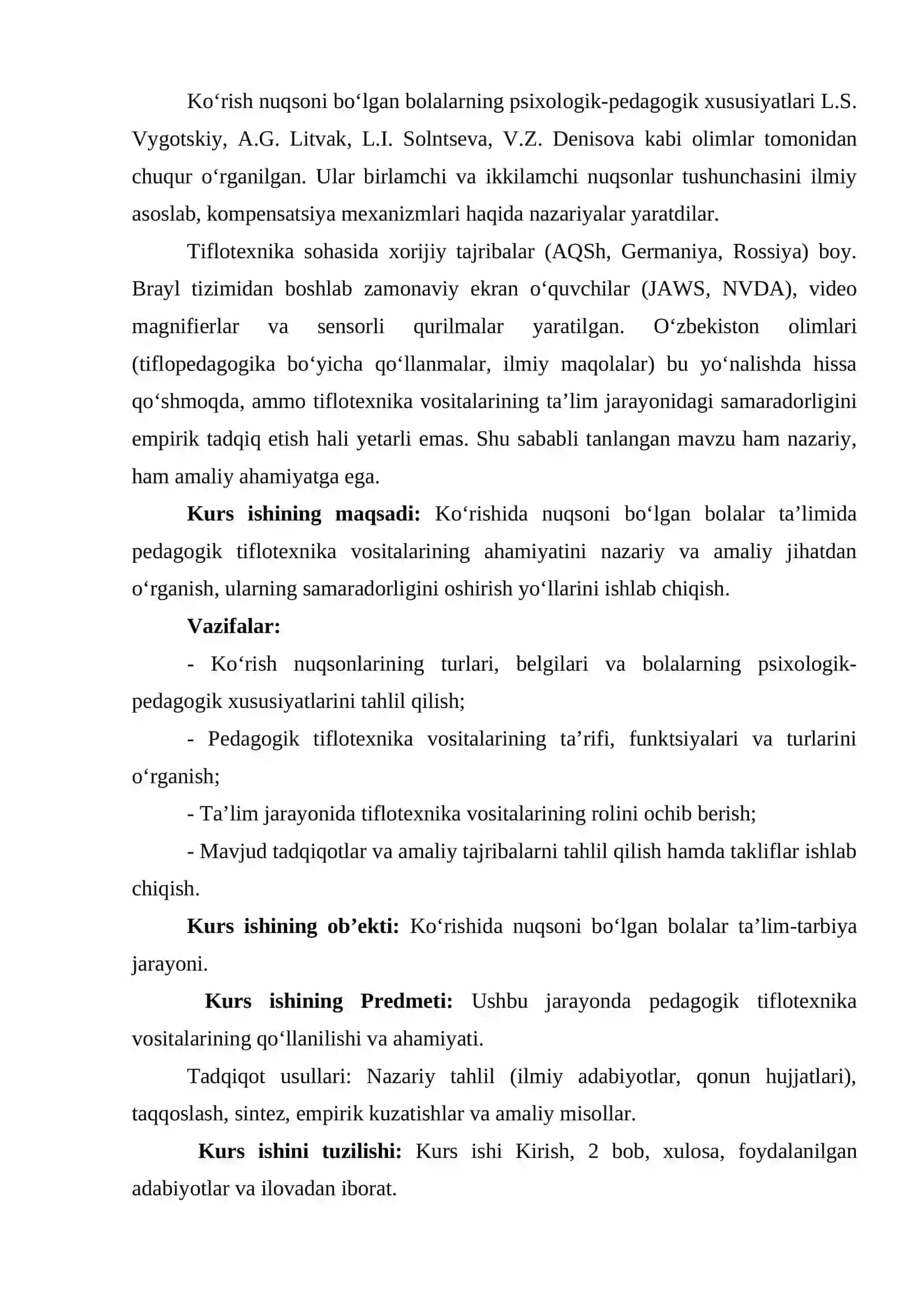 Ko‘rishida nuqsoni bo‘lgan bolalari ta'limida pedagogik tiflotexnika vositalarining ahamiyati 3