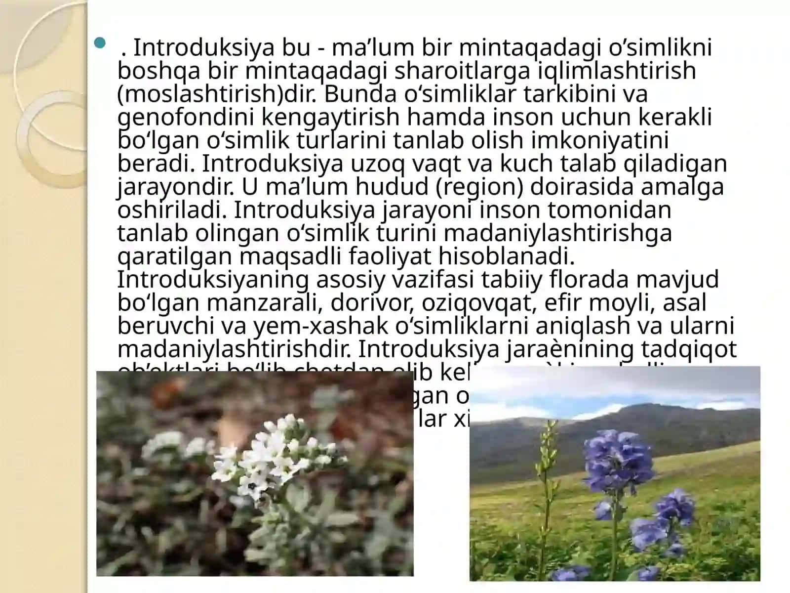 Adventiv O‘simliklar To‘g‘risida Nazariy Ma’lumotlar 3