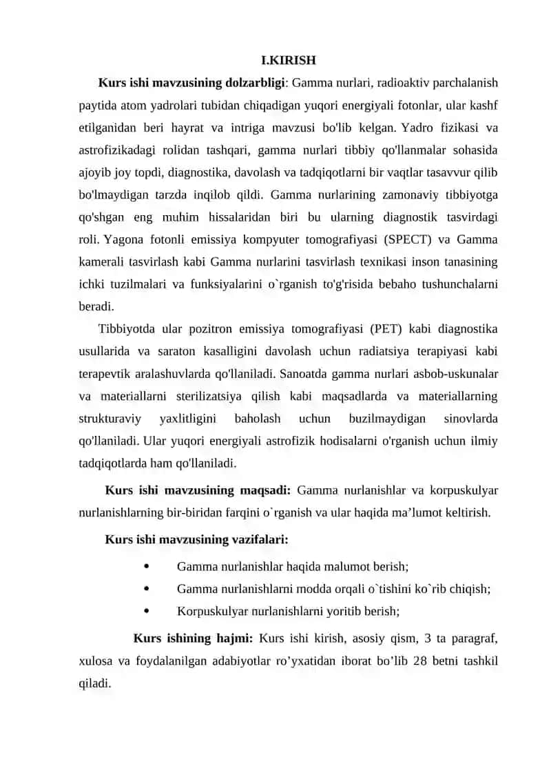 Gamma nurlanishlar 3