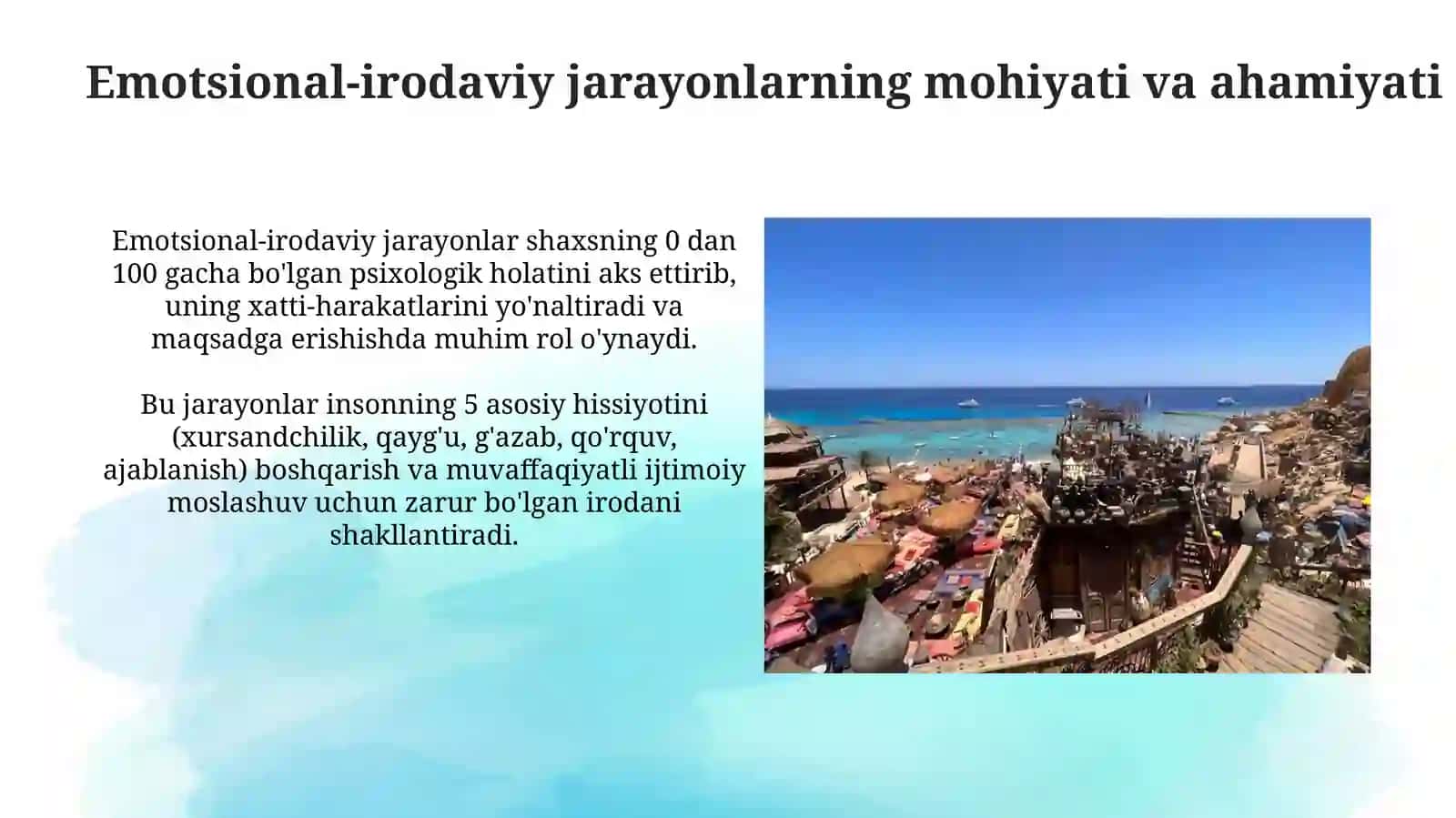 Emotsional-irodaviy jarayonlarning mohiyativaahamiyati 3