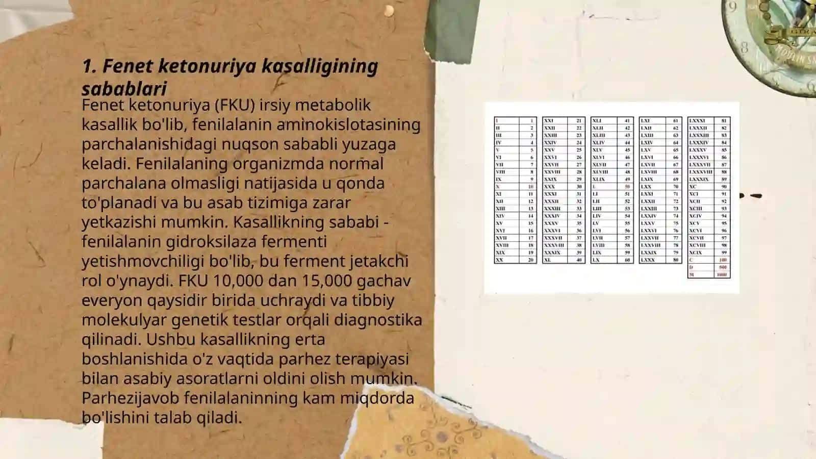 Fenet ketonoriya kasallik 3