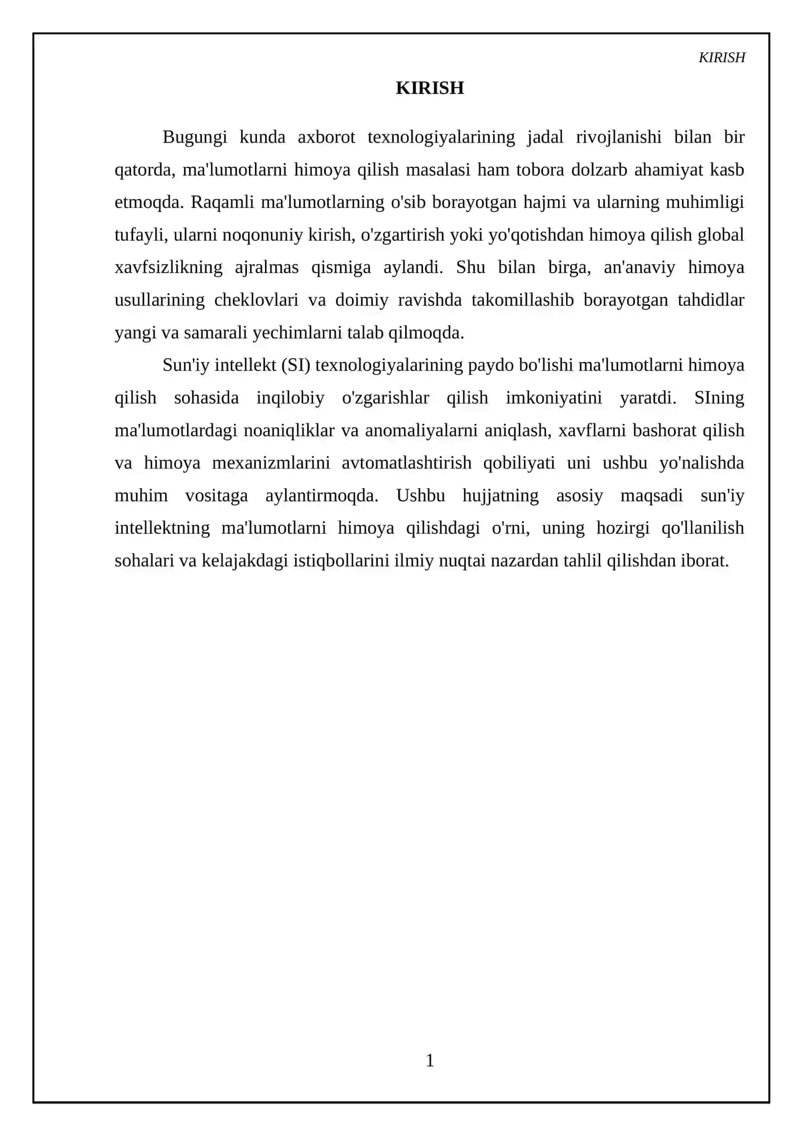 Sun'iy intellekt yordamida ma'lumotlarni himoya qilish 3