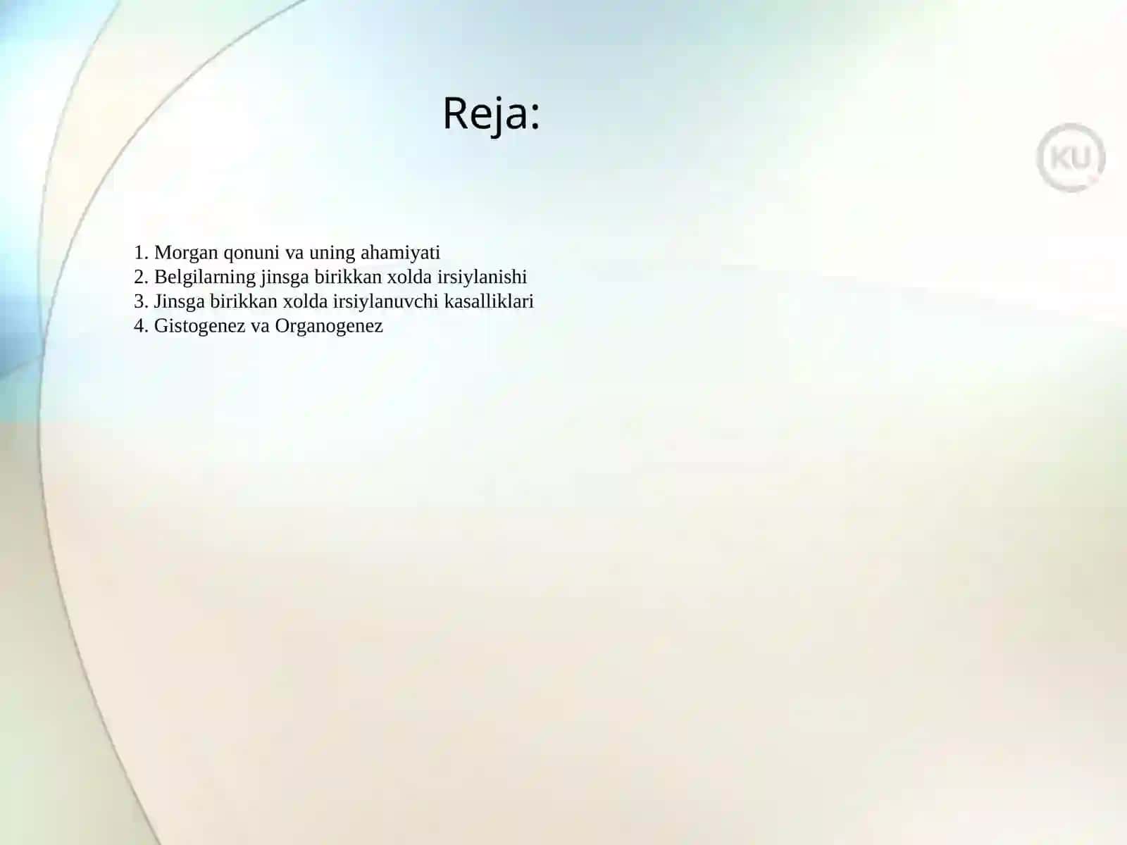 Morgan qonuni, Jins genetikasi va Embrional rivojlanish 3