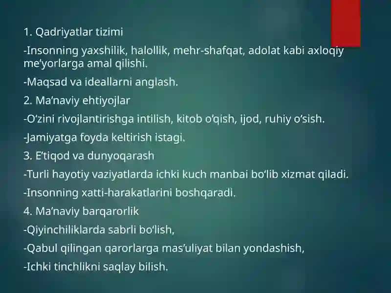 Salomatlikning ma’naviy va ruhiy tamoyillari 3
