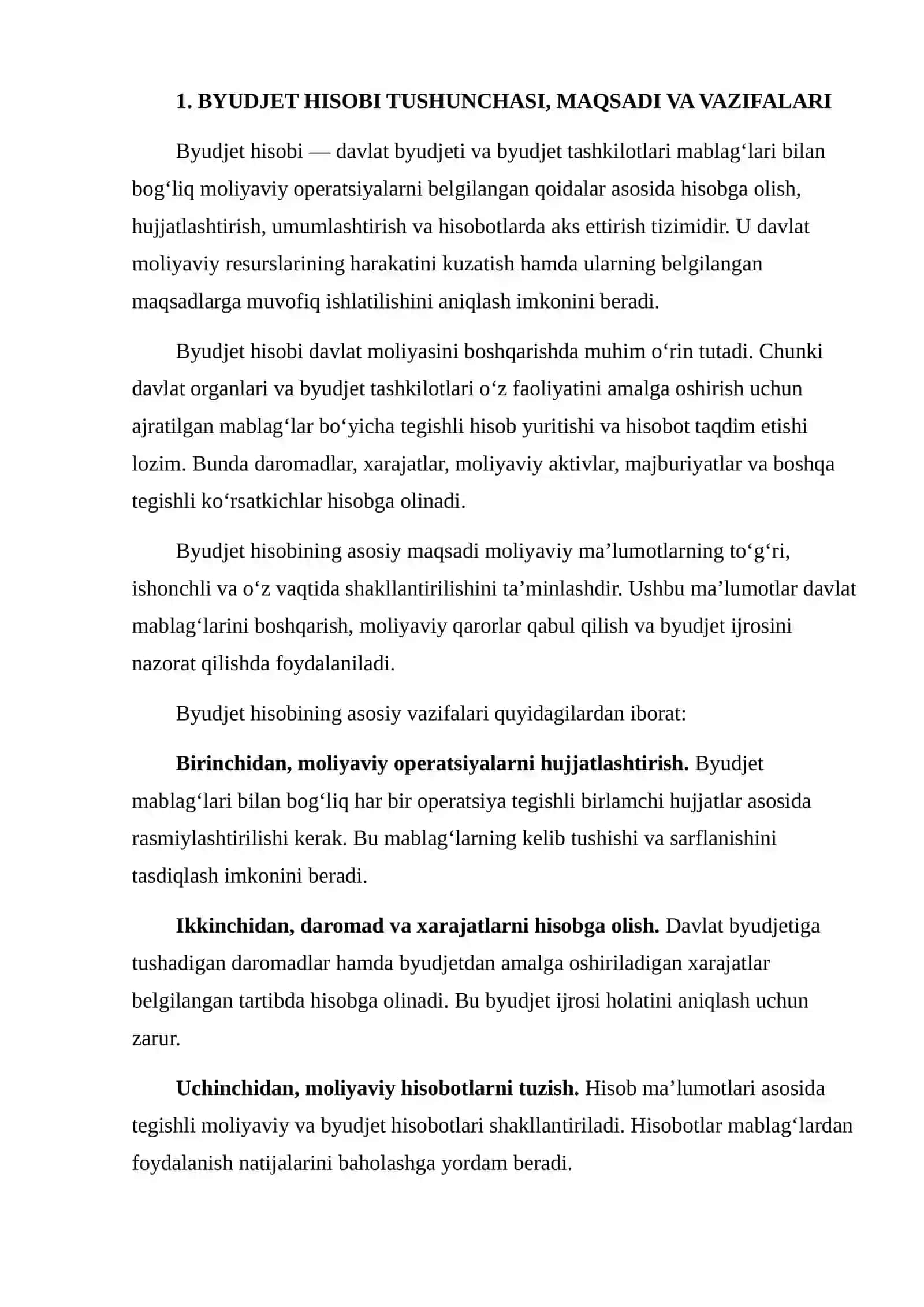 BYUDJET HISOBINING DAVLAT NORMATIV-HUQUQIY ASOSLARI 3