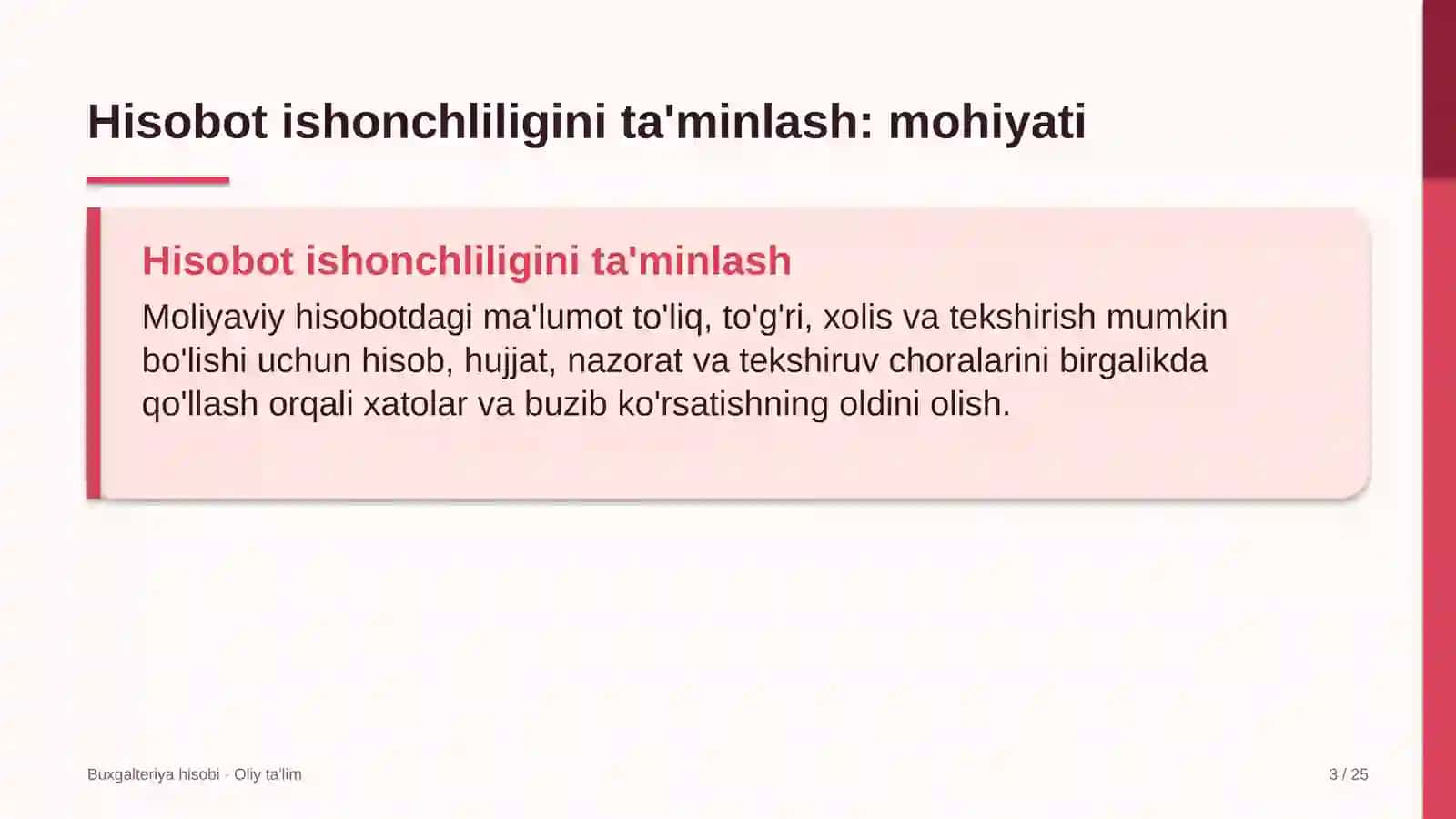 Kraudfanding platformalarida hisobot ishonchliligini ta'minlash 3
