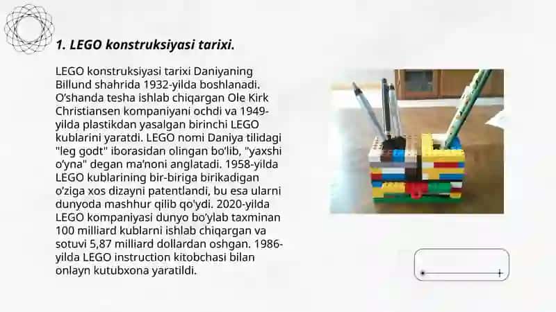 LEGO konstruksiyasi 3