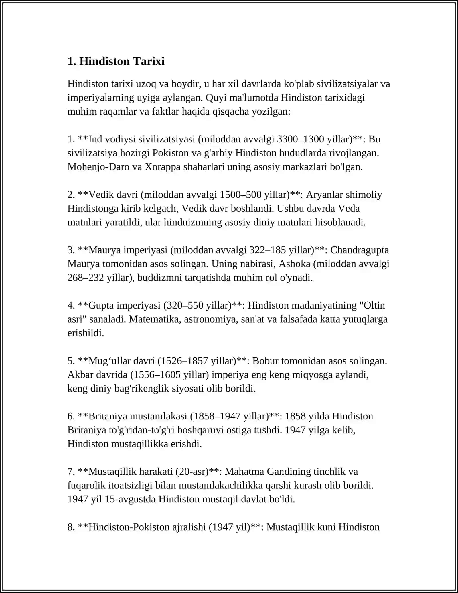 Hindiston Tarixi 3