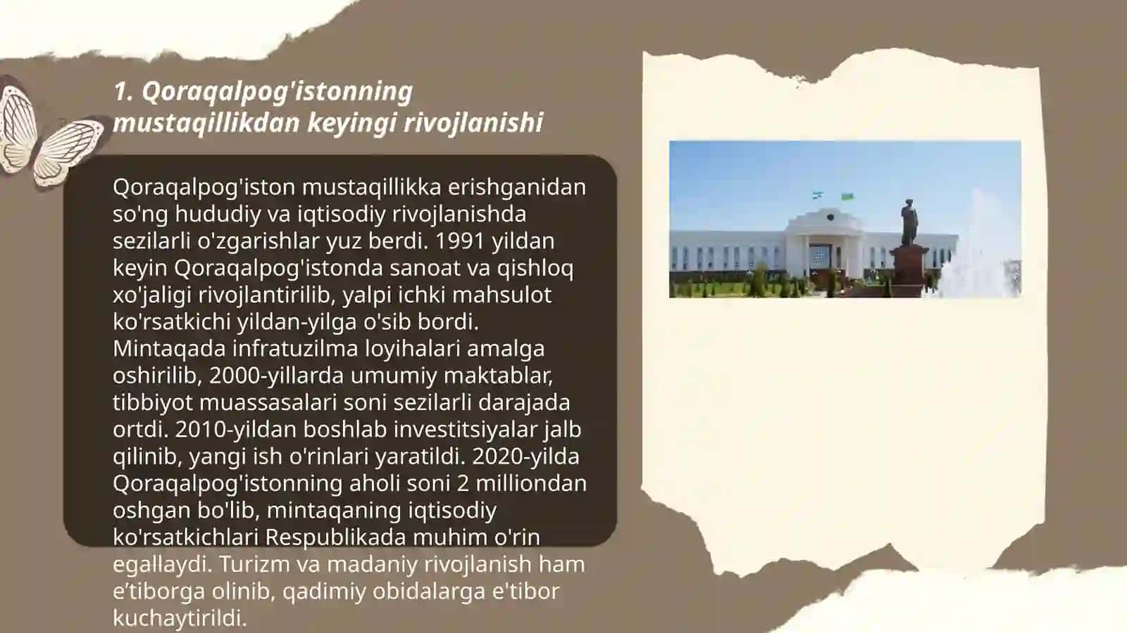 Mustaqillik yillarida Qoraqalpog'iston respublikasi 3
