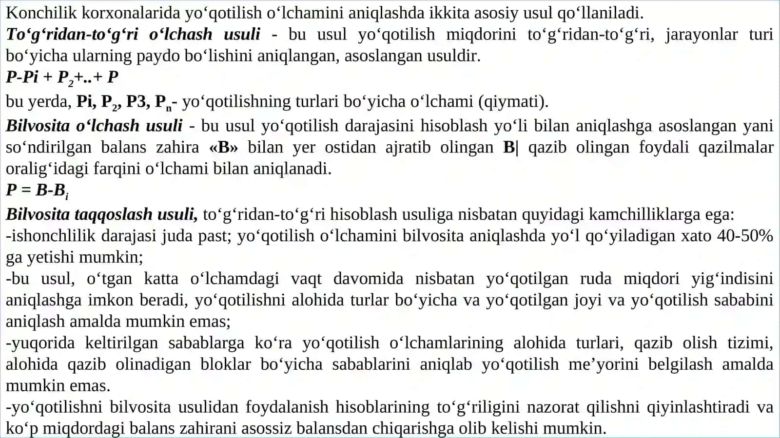 Ruda konlarini ochish usullari 3