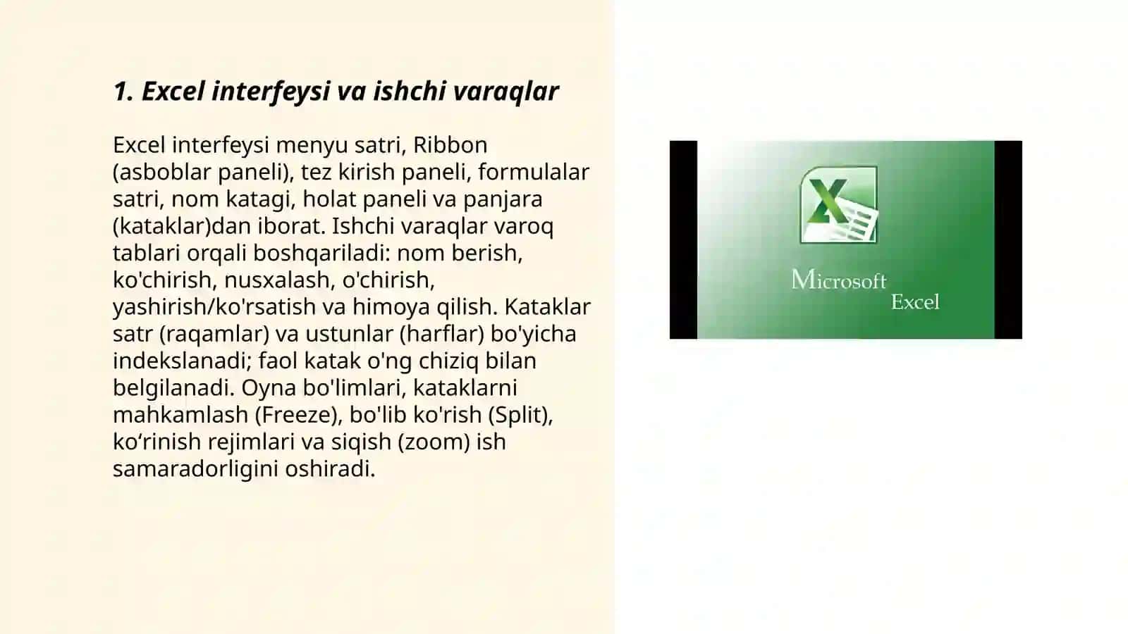Excel 3