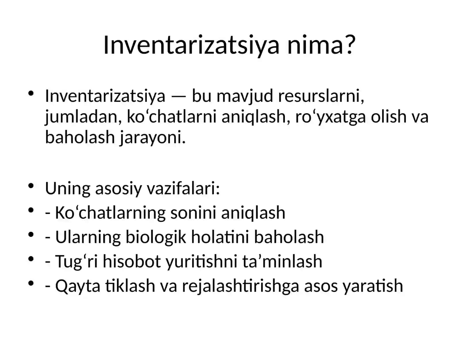 Ko‘chatlarni inventarizatsiyasi 3