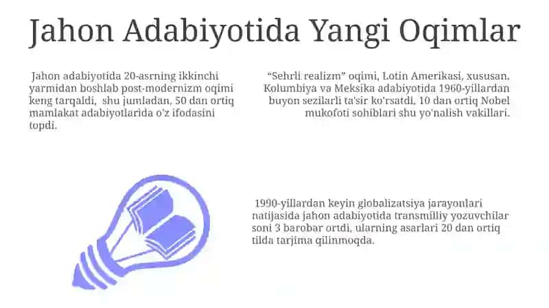 Modern Adabiyot 3