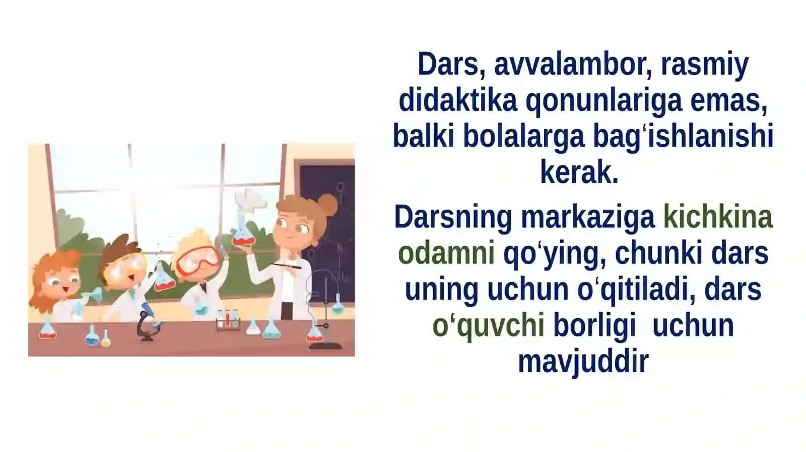 Dars Mashg‘ulotini Rejalashtirish va Sifatli Tashkil Etish Amaliyoti 3