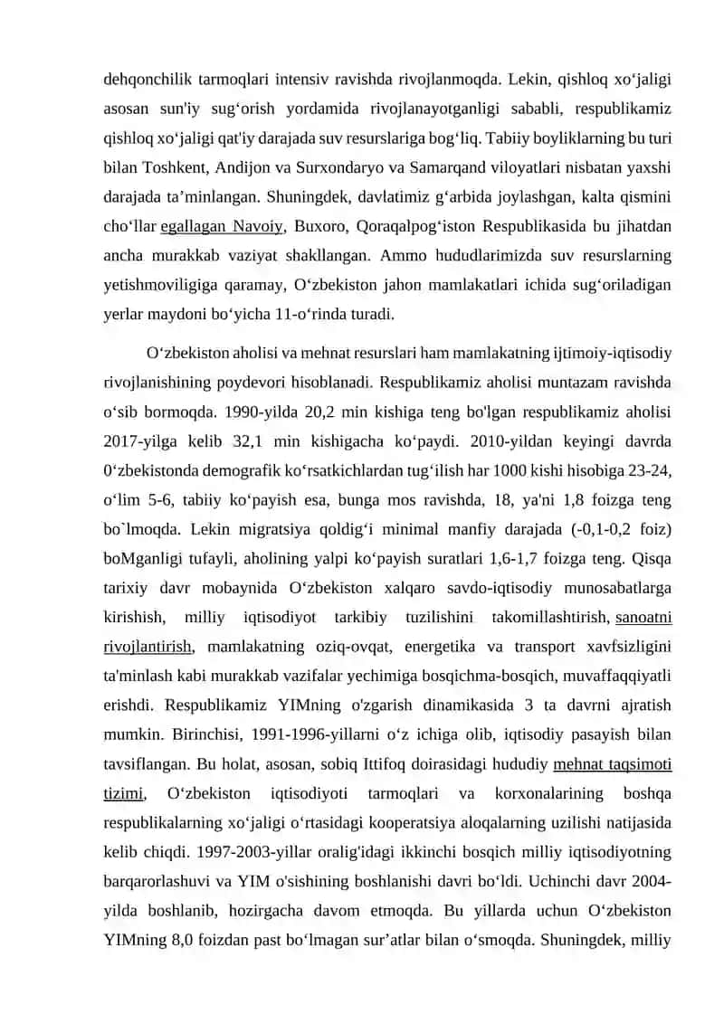 Iqtisodiy va ijtimoiy sohadagi ustuvor xalqaro reytinglar va ularga Oʻzbekistonning integrallashuvi 3