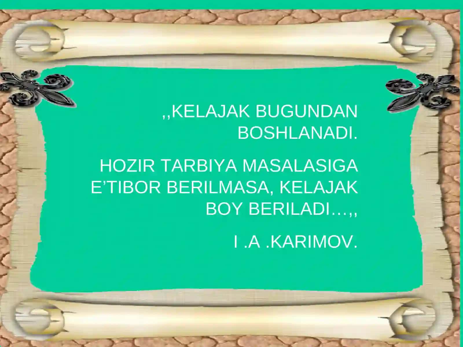 TARBIYA JARAYONINING MAZMUNI VA TARBIYA TAMOYILLARI METODLARI 3