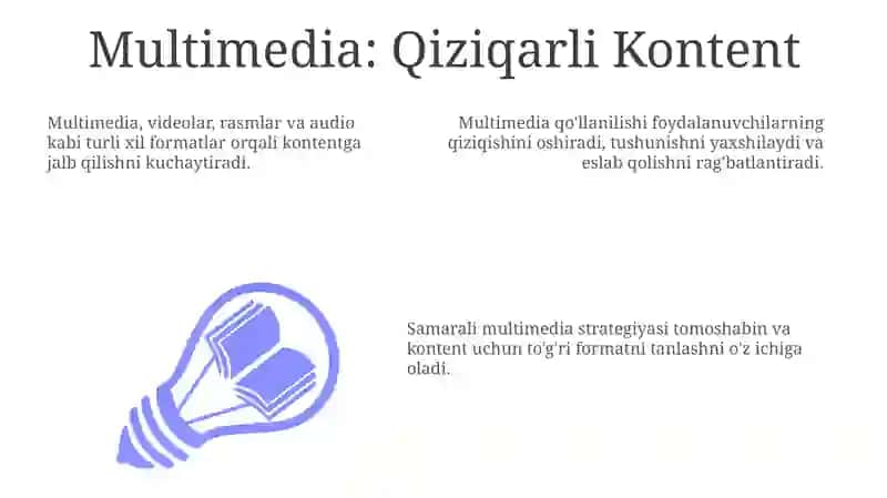 Multimedia: Qiziqarli Kontent 3