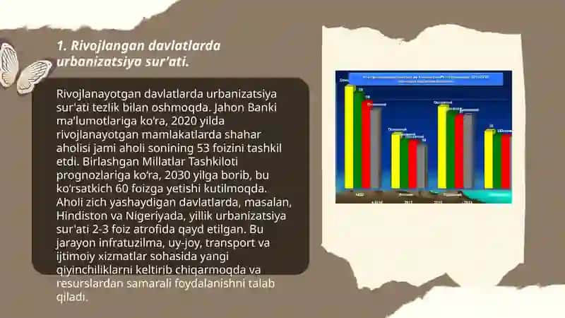 Urbanizatsiya jarayonining rivojlangan davlatlarga xos xususiyatlari 3