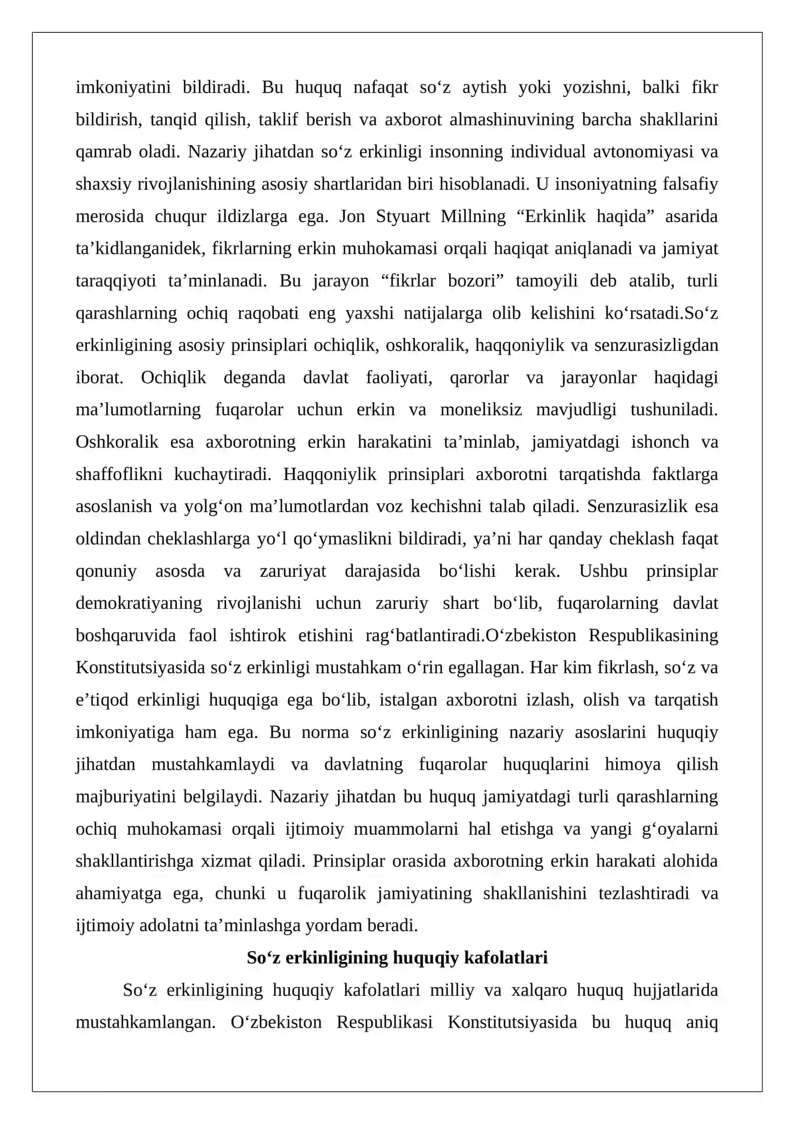 So’z erkinligi va axborot madaniyati 3