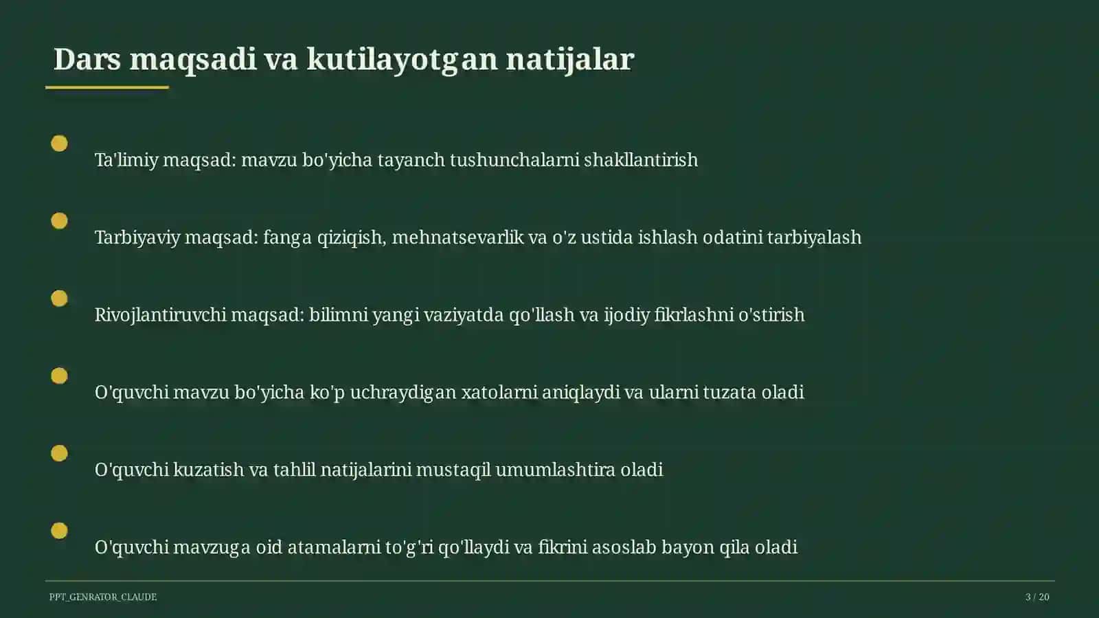 Fizika nimani o'rganadi: jism, modda, hodisa (6-sinf) 3