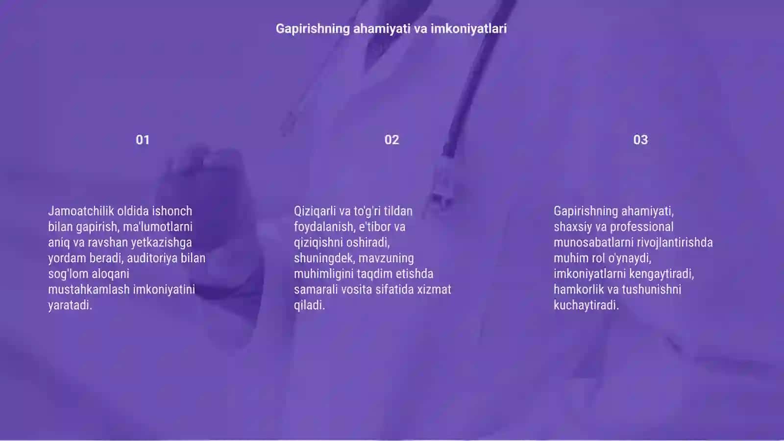 Talabalarning gapirishda tildan foydalanish 3