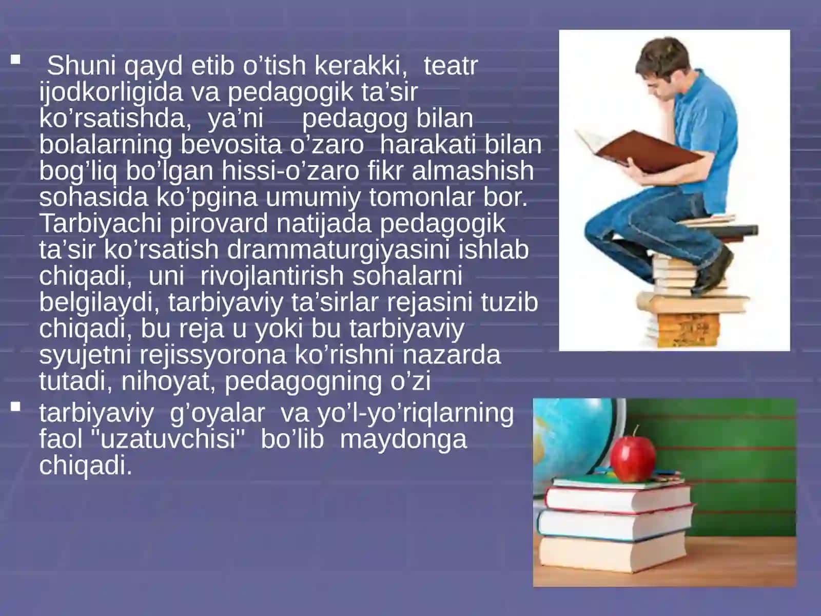 Pedagogik mahoratni shakllantirishda teatr pedagogikasidan foydalanish o’rni 3