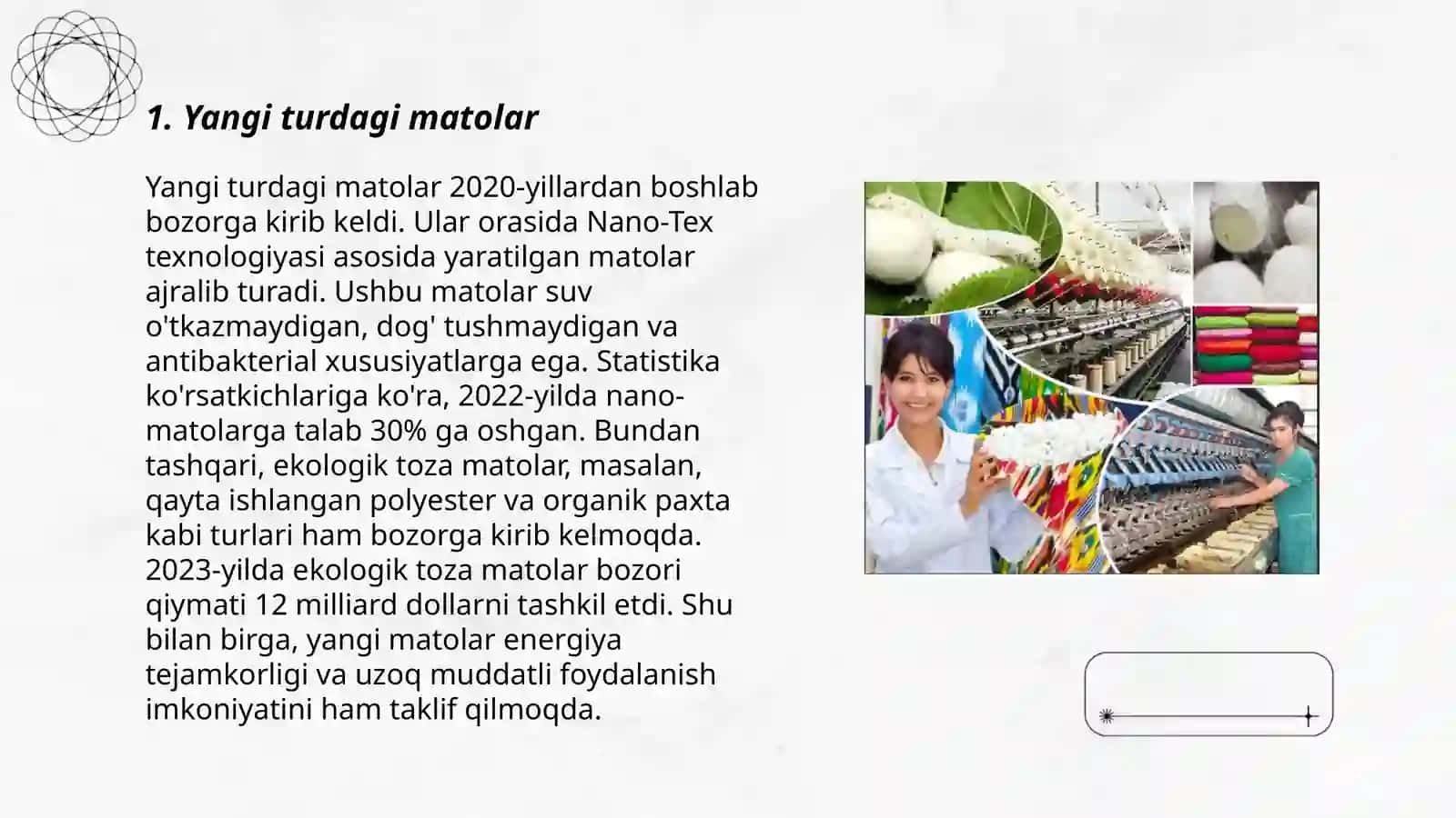 Tikuvchilikda ishlatiladigan yangi mahsulot turlari 3