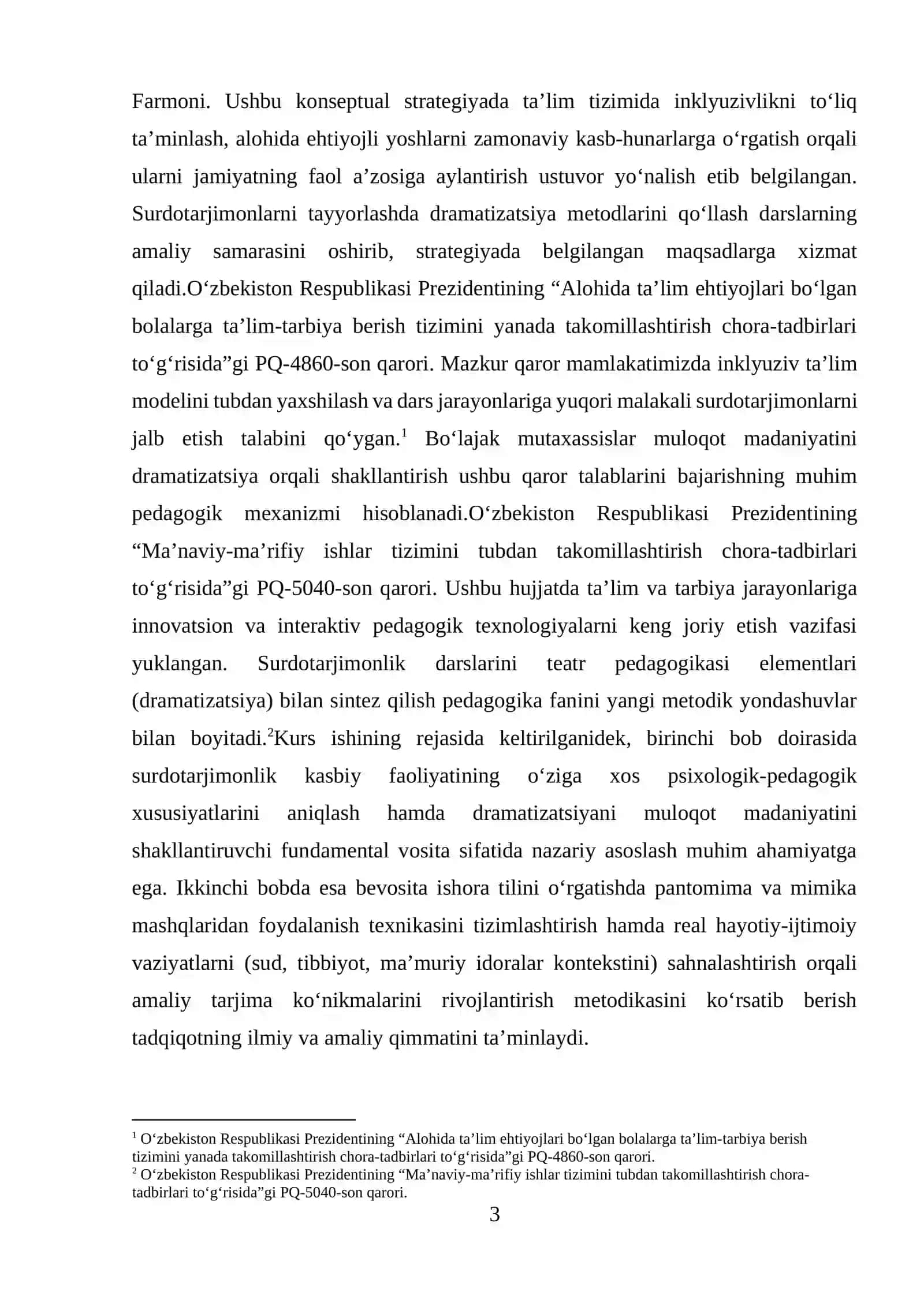 SURDOTARJIMONLARNI TAYYORLASHDA ZAMONAVIY PEDAGOGIK TEXNOLOGIYALARNING NAZARIY ASOSLARI 3