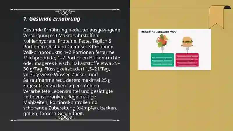 Gesunde Ernährung 3