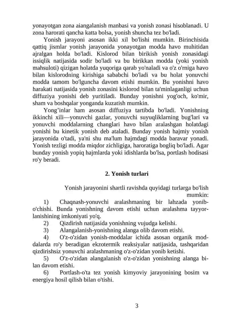 YONG`INGA QARSHI TO`SIQLARNING VAZIFASI VA TURLARI 3