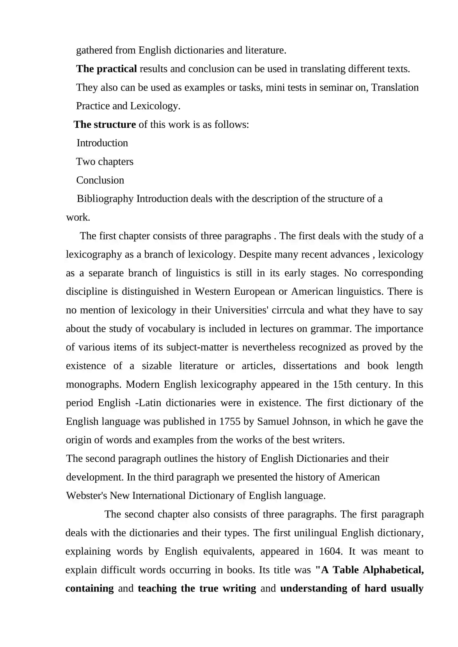 THE PROBLEM OF DICTIONARY COMPILING 3