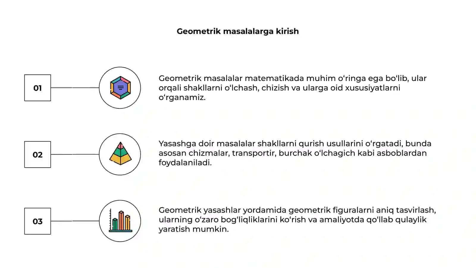 Yasashga doir geometrik masalalar 3