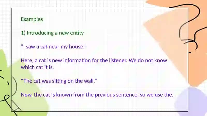Article (indefinite) 3