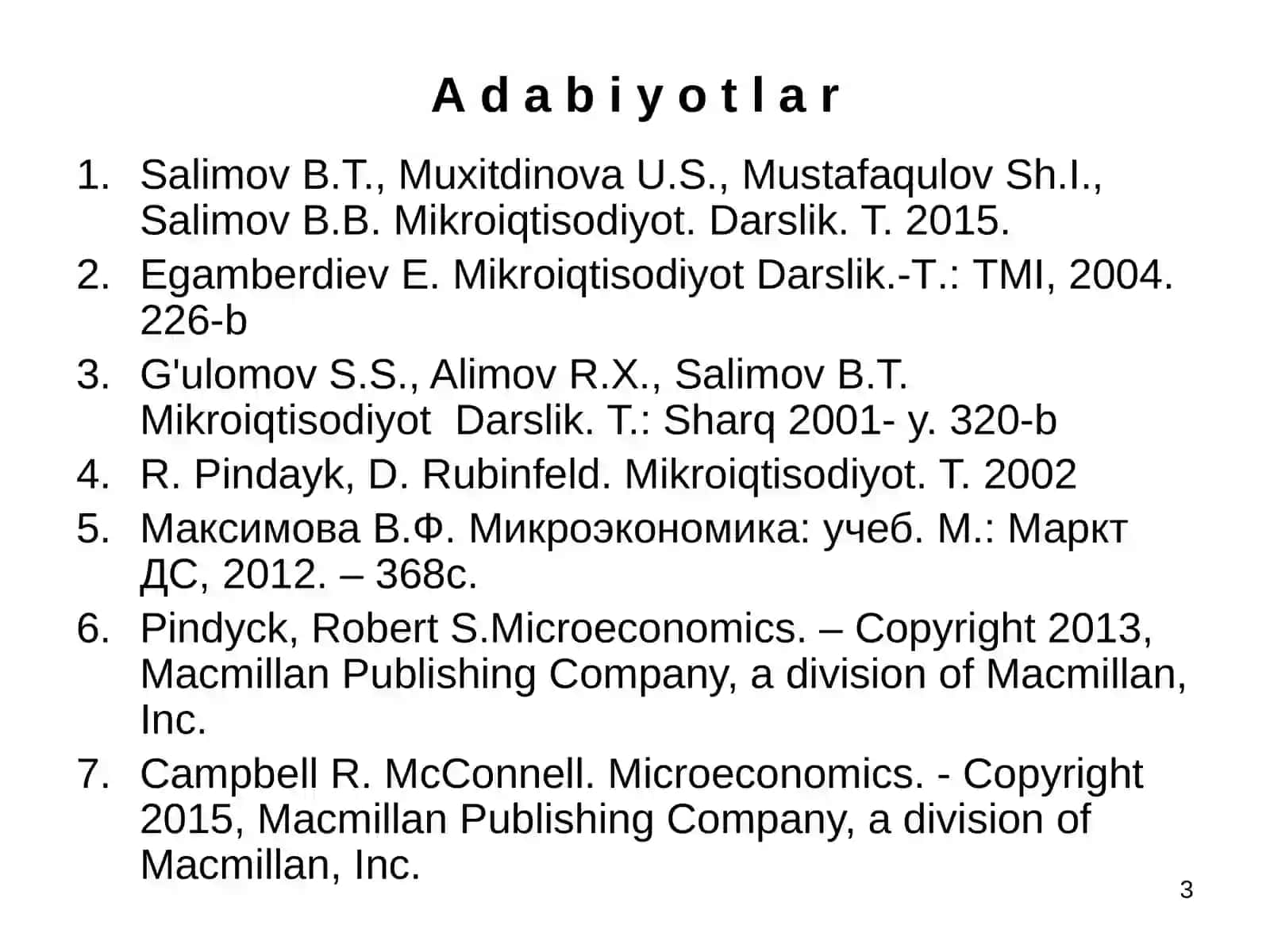 Mikroiqtisodiyot 3