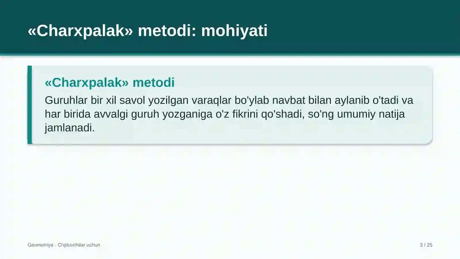 geometriya darslarida charxpalak metodidan foydalanish 5740 3