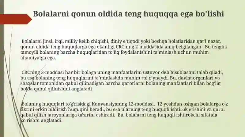 Bolalar xuquqlari 3