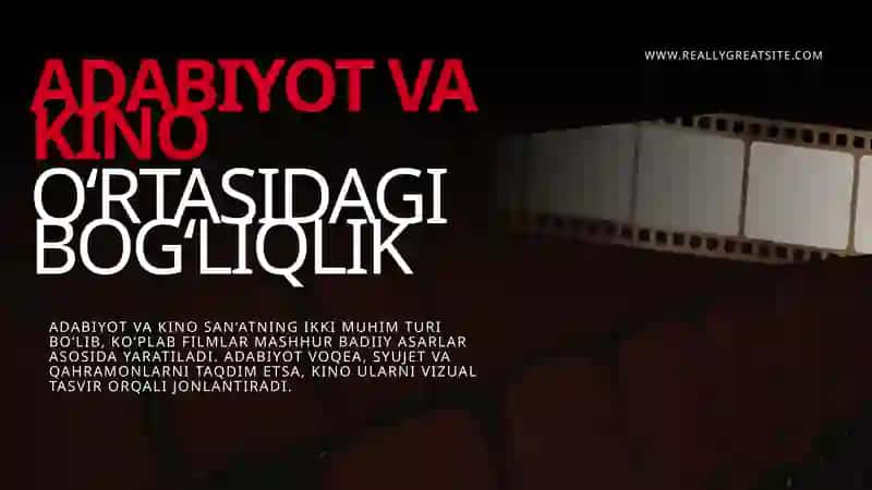 ADABIYOT VA KINO 3
