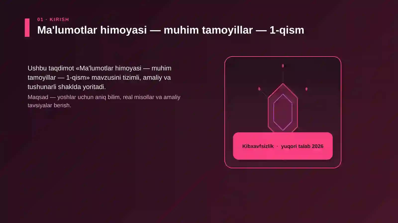 Ma'lumotlar himoyasi — muhim tamoyillar — 1-qism 3