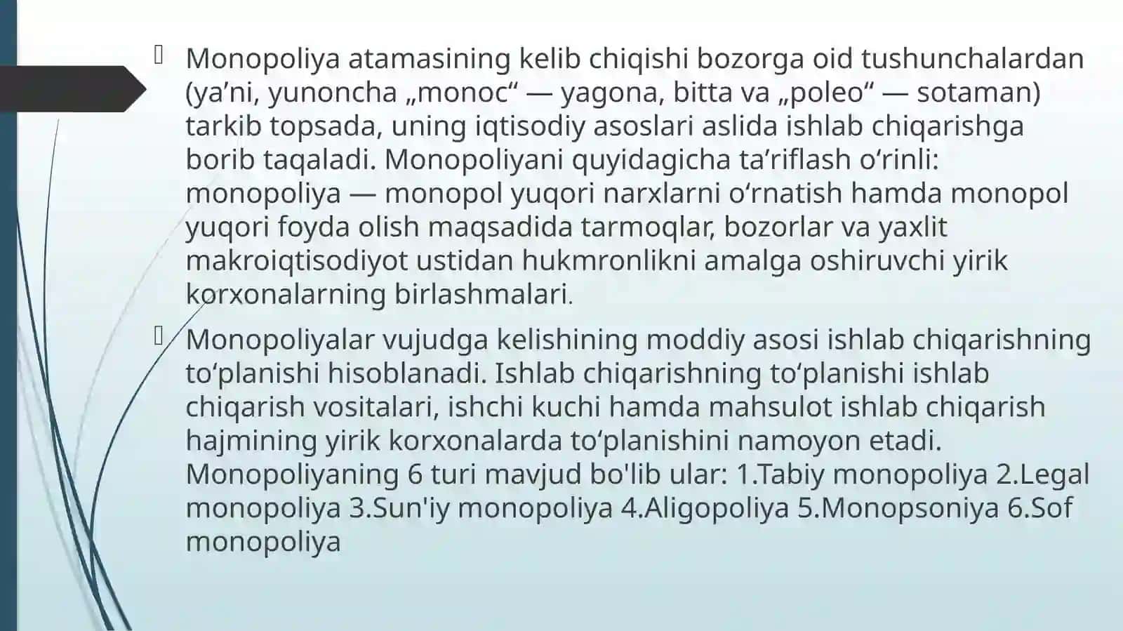 Raqobat va monopoliya 3