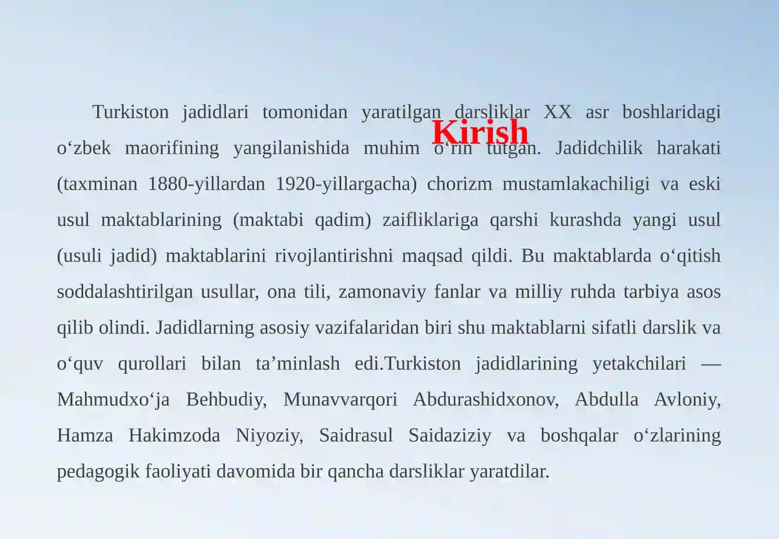 Turkistonjadidlaritomonidanyaratilgandarsliklar 3