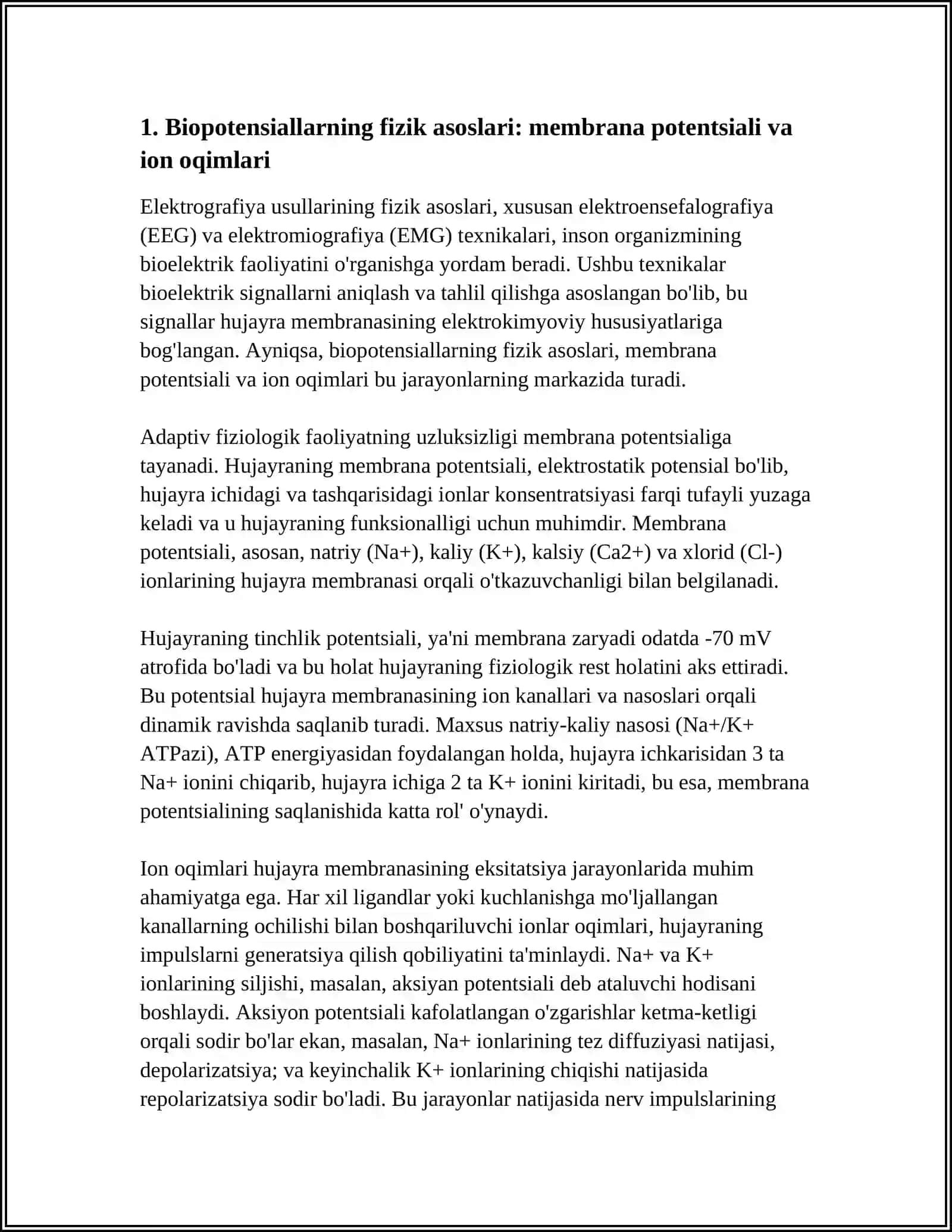 ELEKTROGRAFIYA USULLARINI FIZIK ASOSLARI ( EEG EMG ) 3