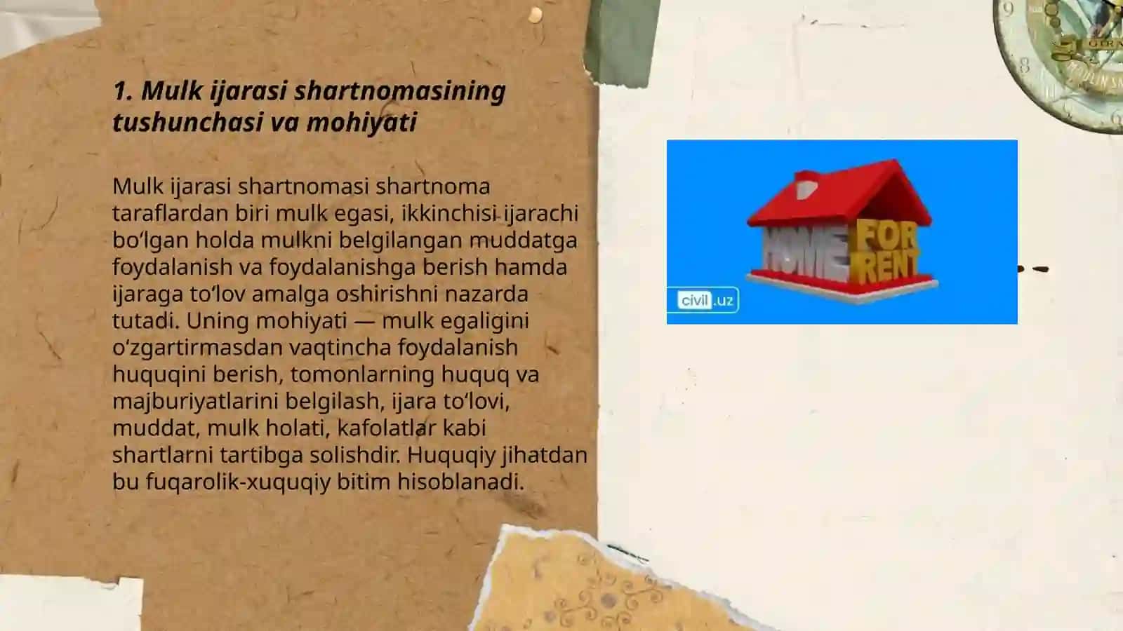 Mulk ijarasi shartnomasi 3