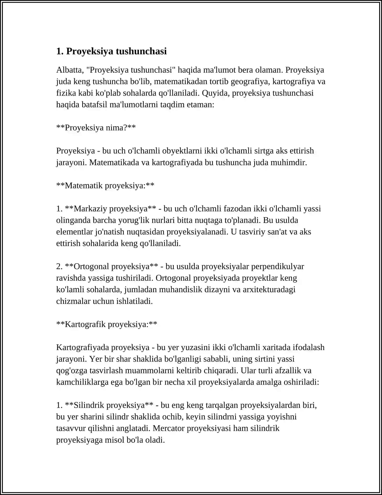 PROYEKSIYA 3