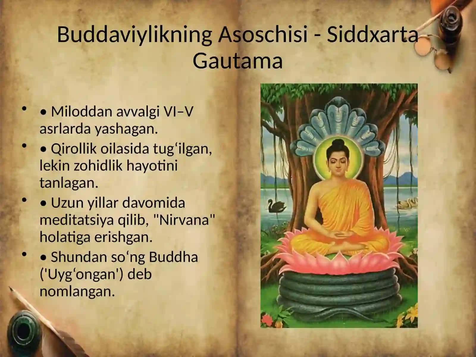 Buddaviylikning Jahon Dini Sifatidagi Maqomi, Buddaviylikni Tarixi va Uning Asoschisi 3