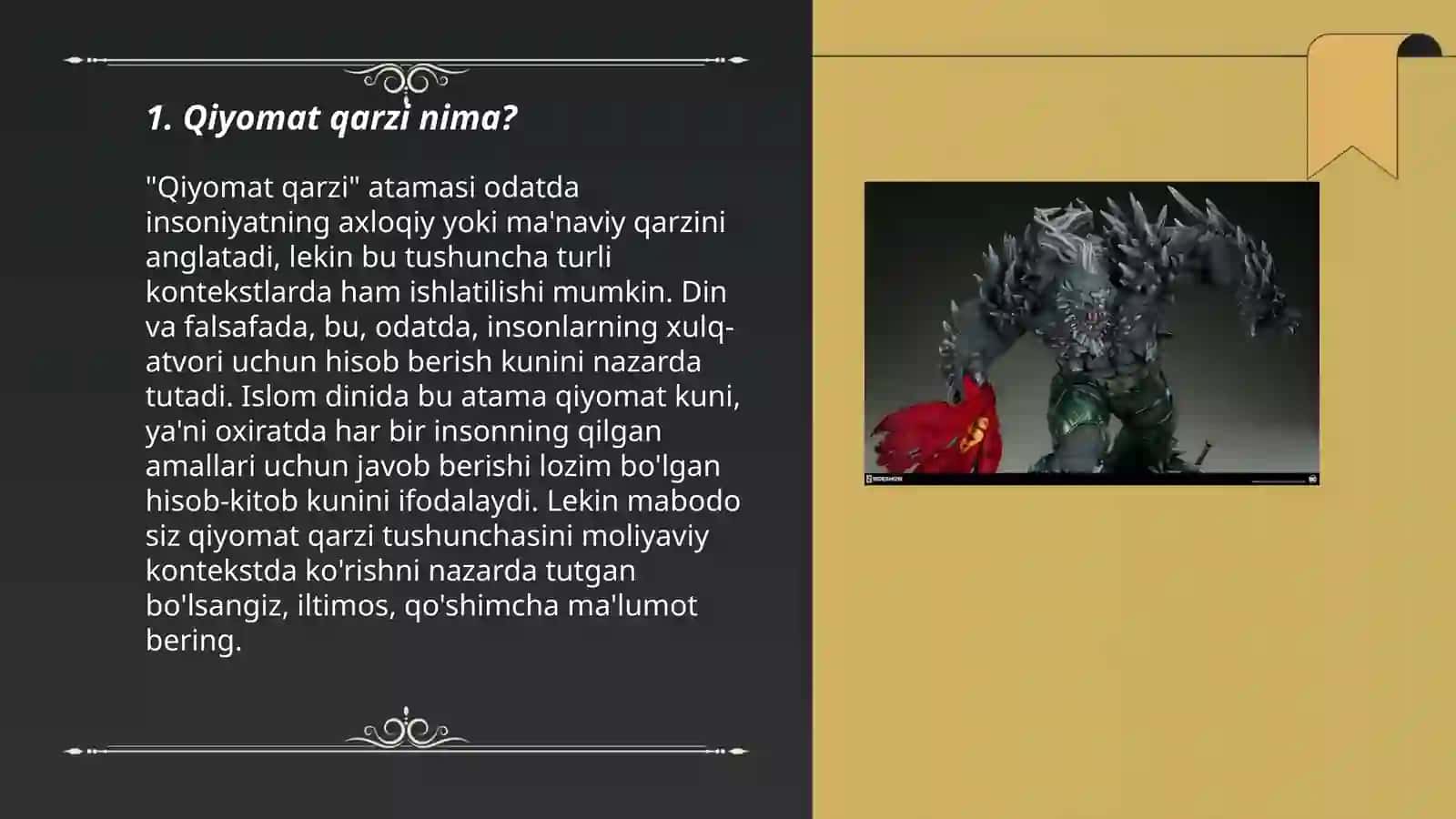 Qiyomat qarz 3