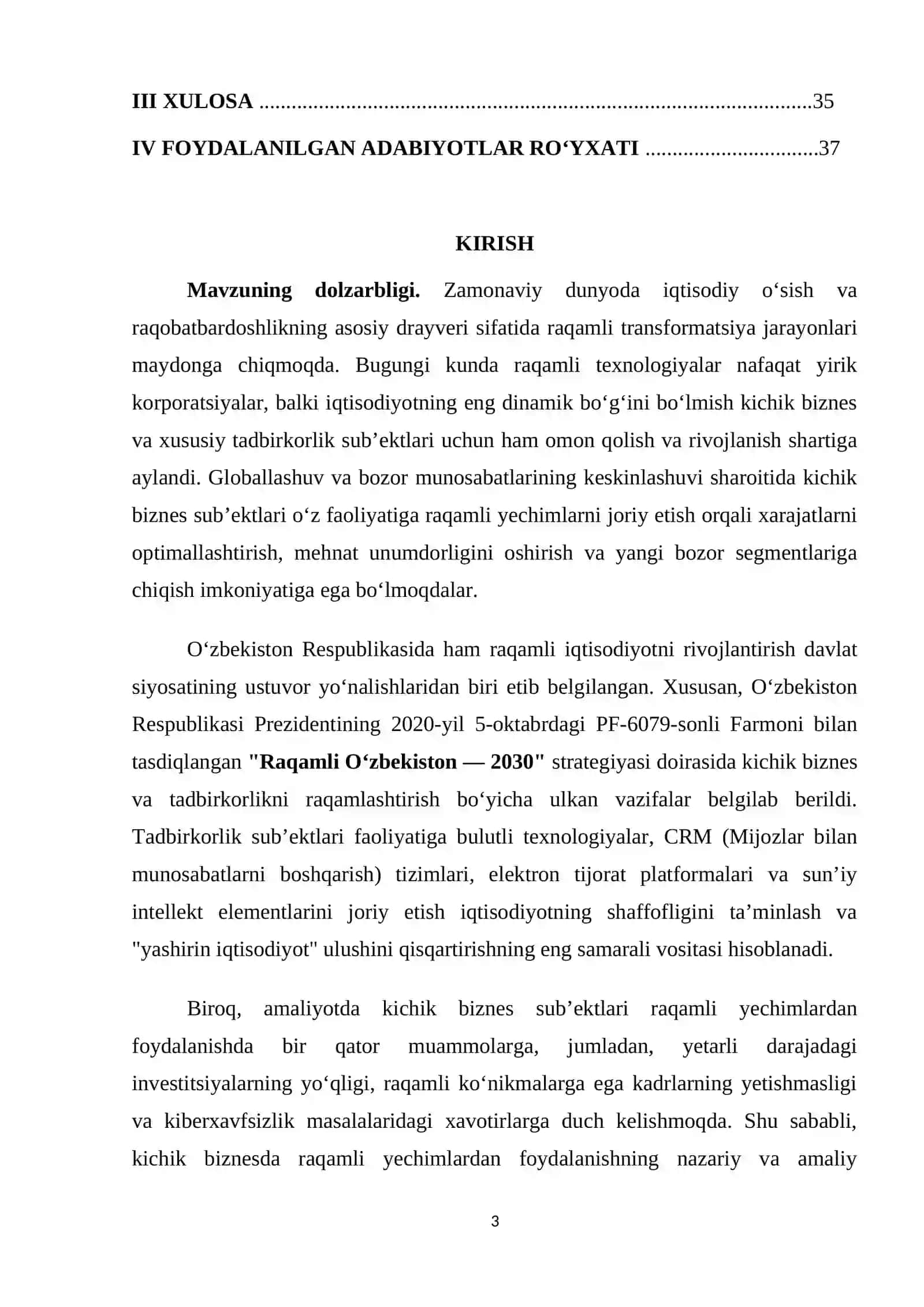 Tadbirkorlik faoliyatini raqamlashtirishning iqtisodiy samaradorligini baholash uslubiyati 3