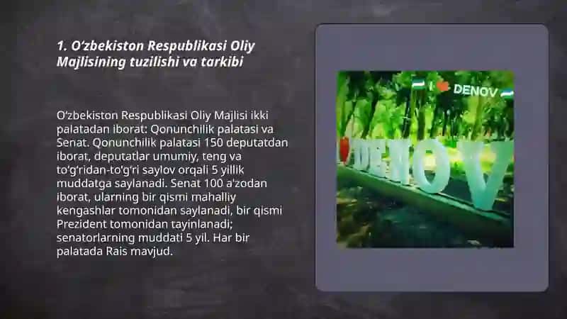 Oʻzbekiston Respublikasi Oliy Majlis 3