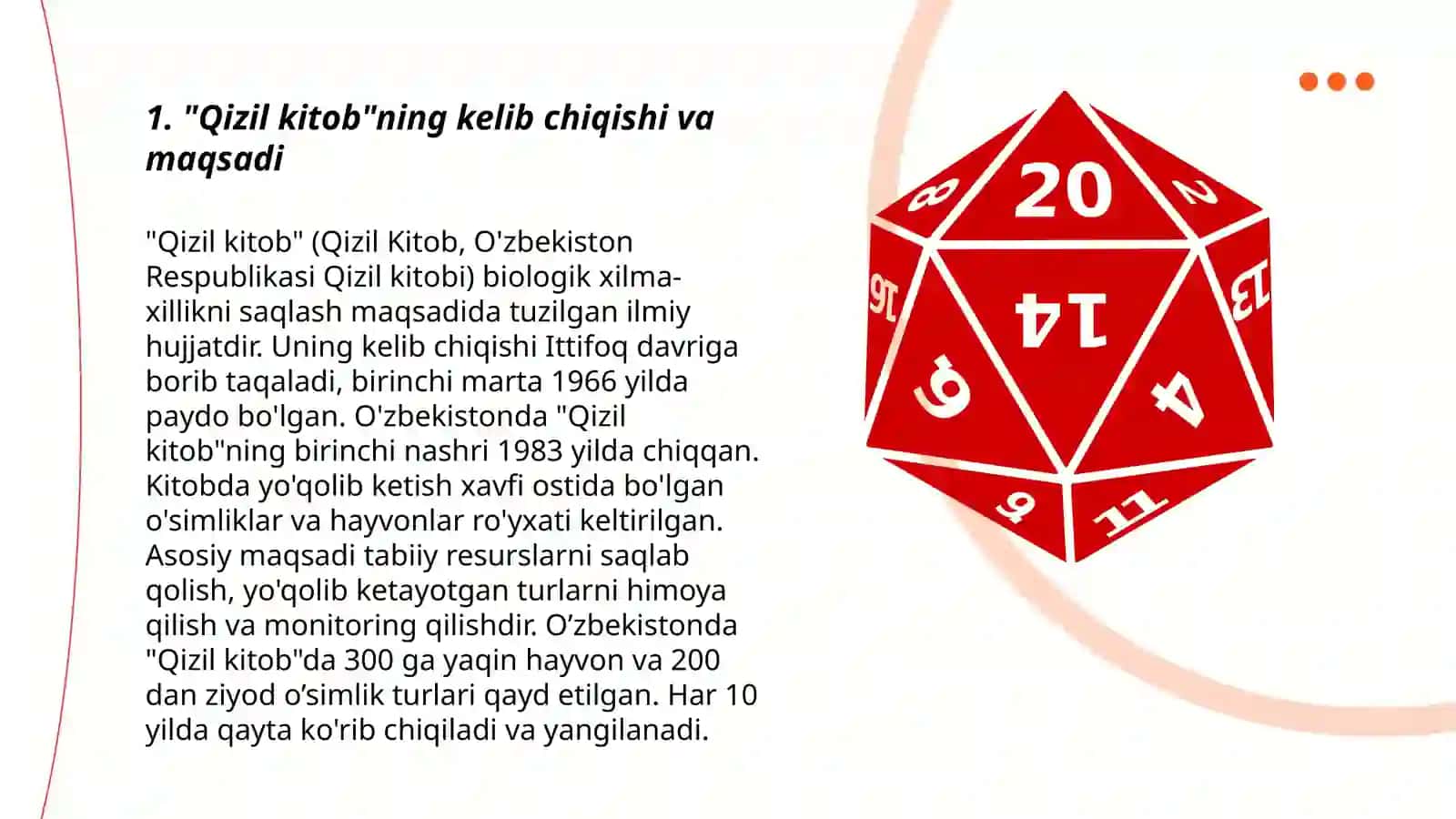 "Qizil kitob" va uning atrof-muhitni muhofaza qilishdagi ahamiyati 3
