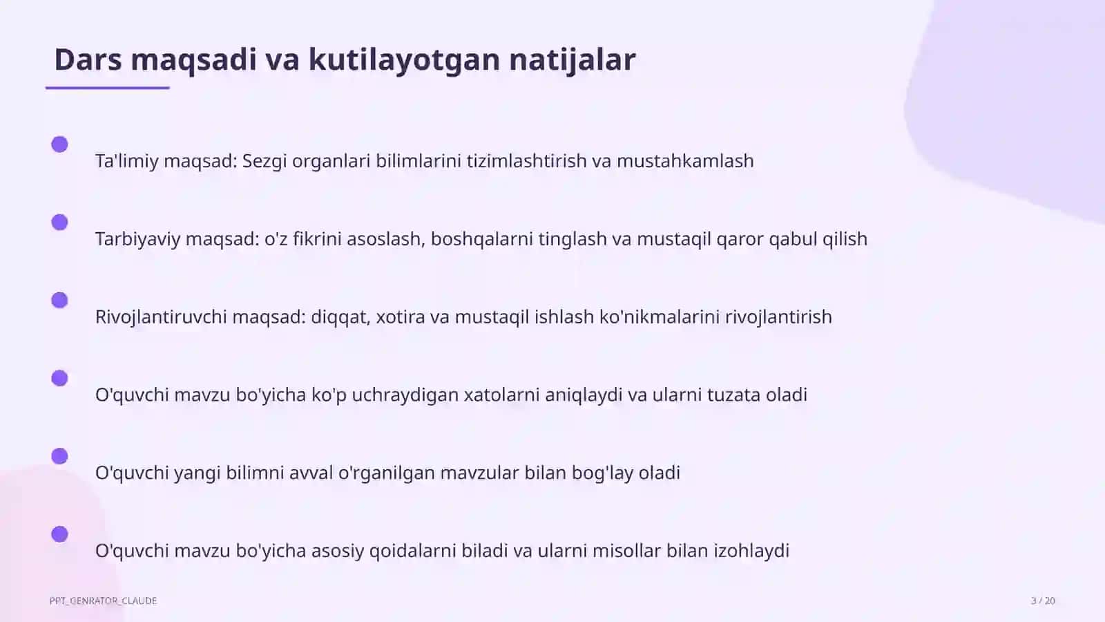 Sezgi organlari (3-sinf) 3
